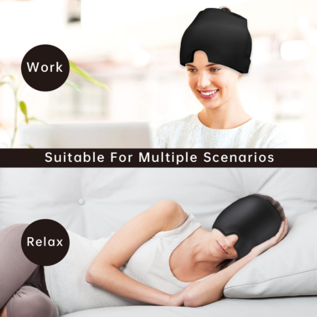 HeadEaze™- Hot & Cold Therapy Relief Cap